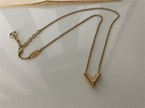 louis vuitton v ketting|louis vuitton jewelry.